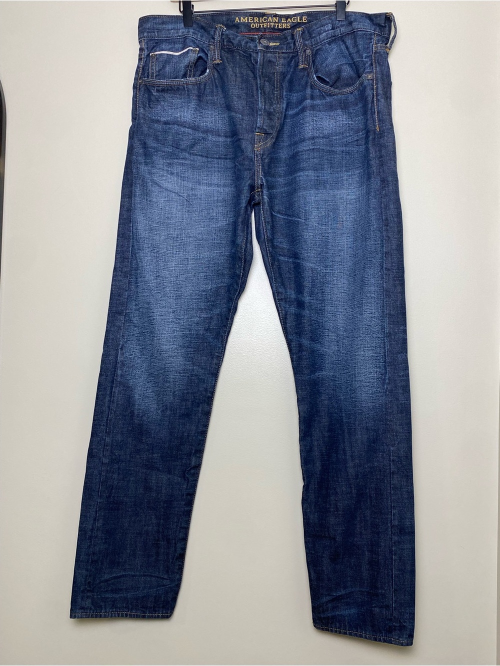 American Eagle 2013 Limited Edition Selvedge Jeans 36x32 Original Taper Denim
